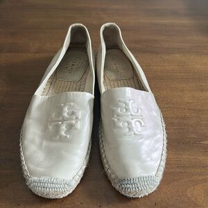 Tory Burch Espadrilles. Leather size 7.5. Excellent condition.